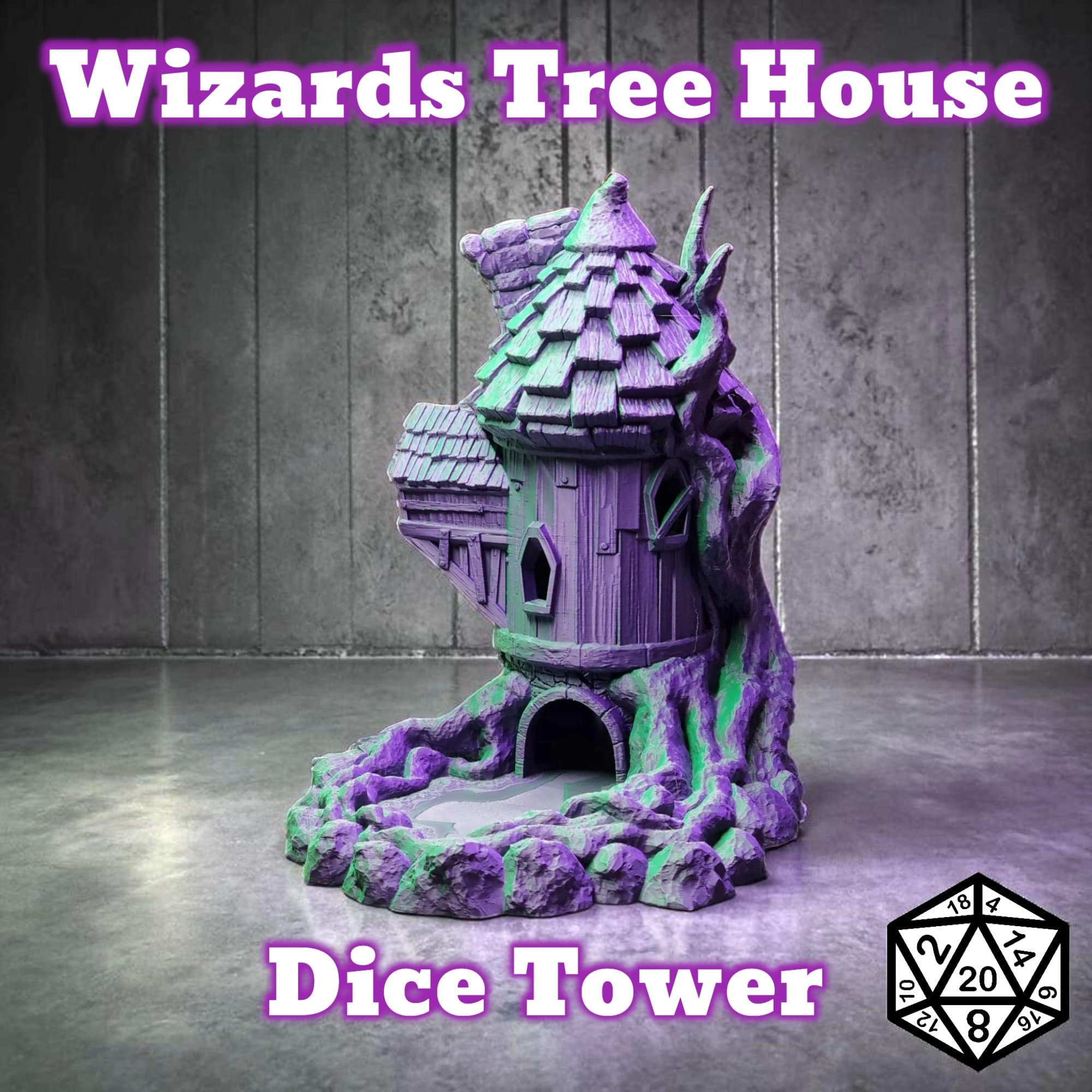 Wizard's Treehouse Dice Tower